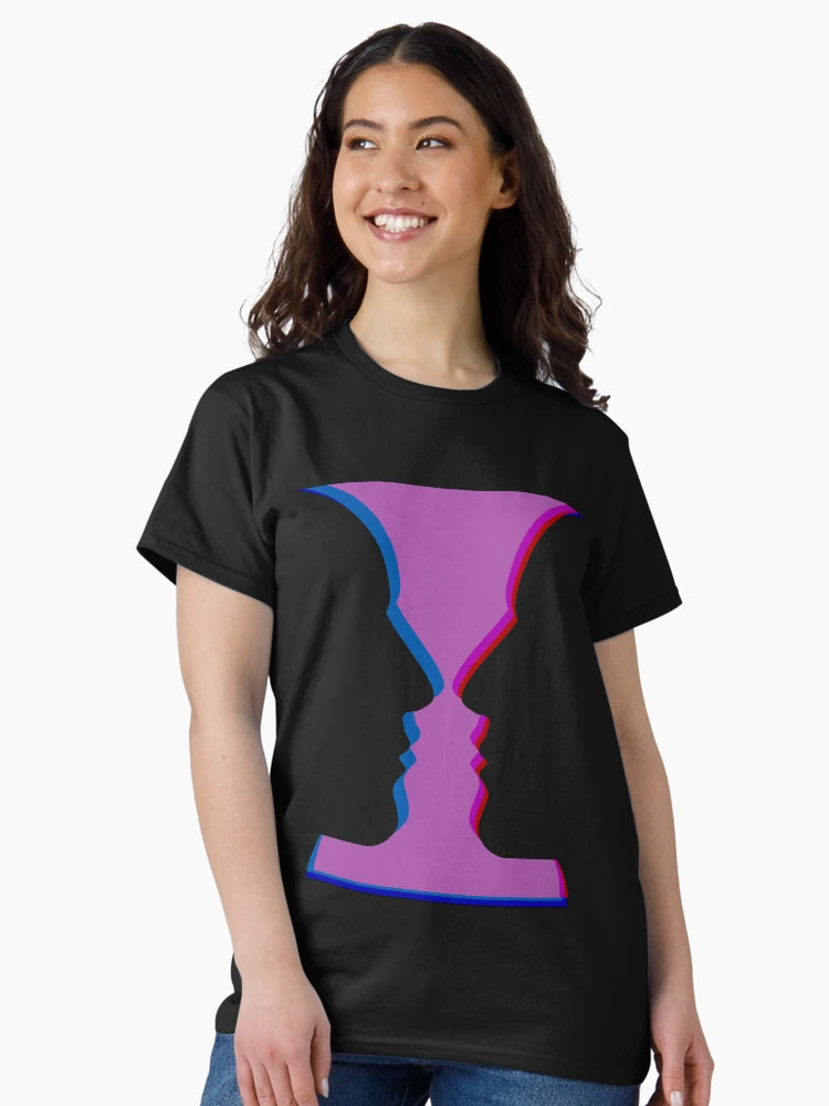 3d Rubin Vase Illusion