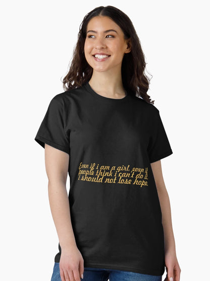 Even if i... “Malala” Inspirational Quote