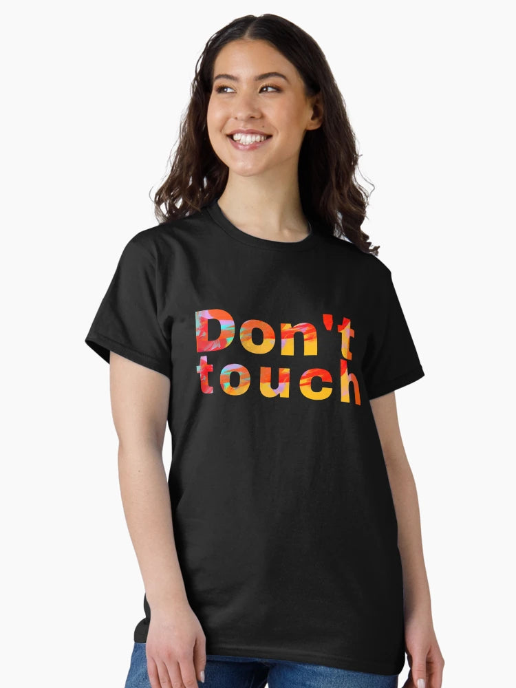 Don't touch orange