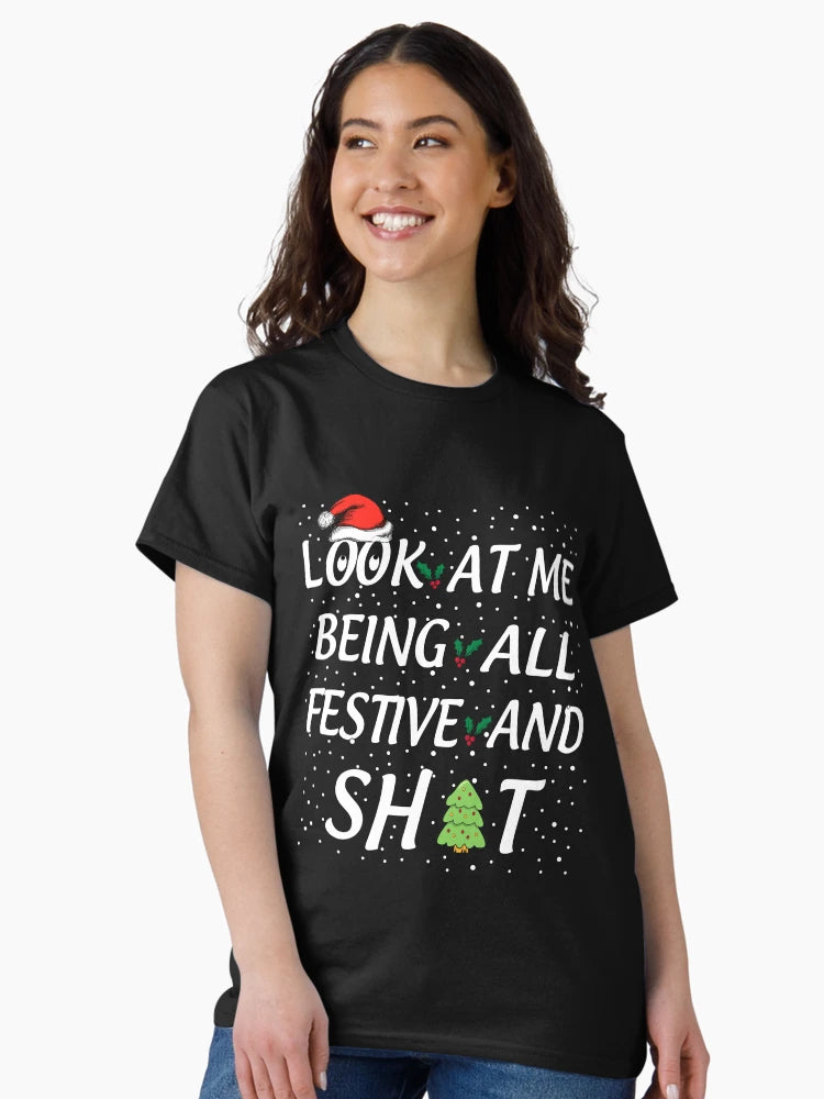 Festive Flair: Embracing the Christmas, look at me Being all Festive and Shit.