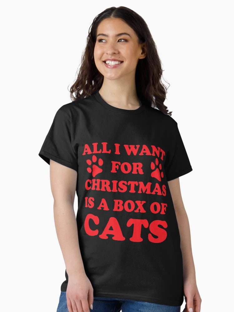 All I Want For Christmas Is A Box Of Cats Christmas