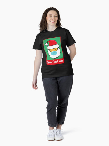 Merry Christmas (Christ mask) Santa with mask on