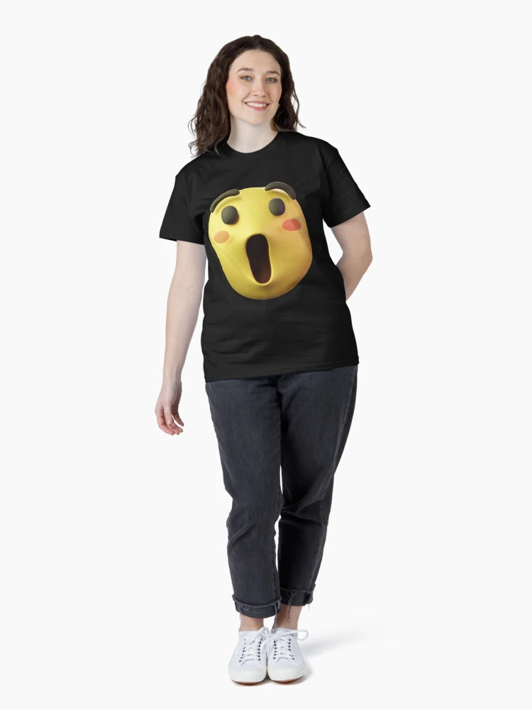 Emoji Smiley Amazed 3D Face