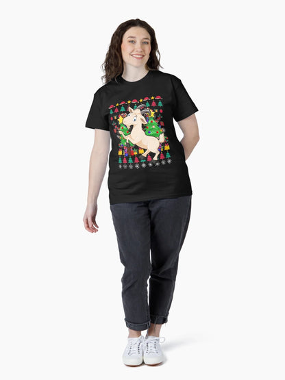 Festive Goat Ugly Christmas