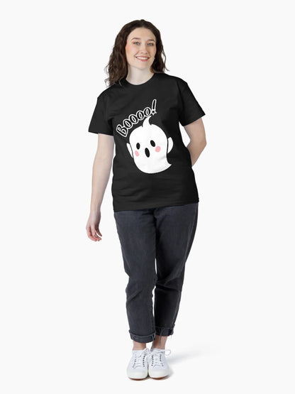 A cute little white ghost