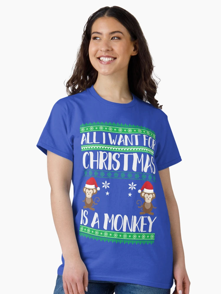 All I Want For Christmas Is A Monkey