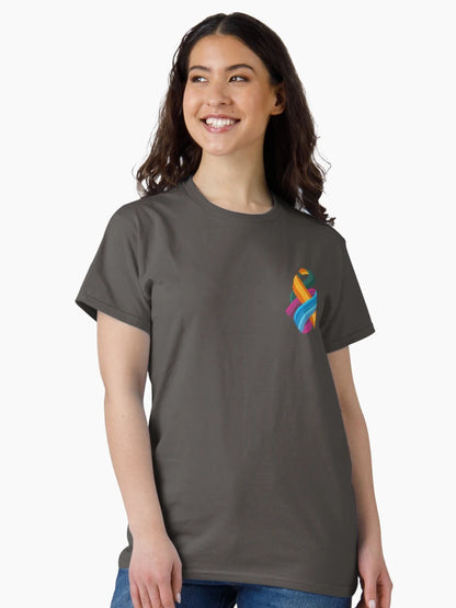 Abstract brushstrokes in colors