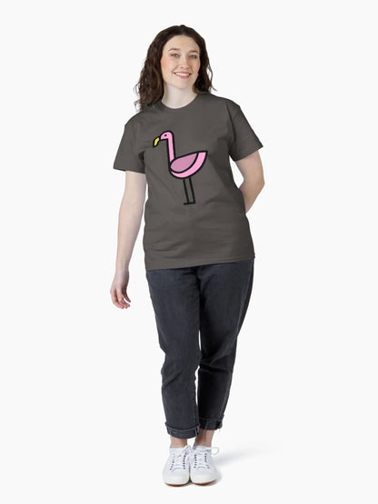 Festive Flamingo Graphic Tee