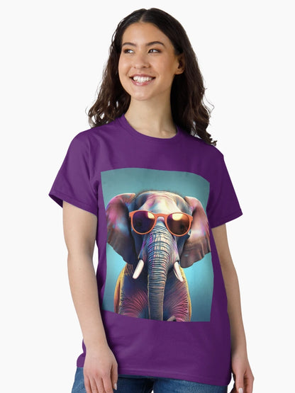 Don't Forget Your Glasses - Stylish Hipster Elephant
