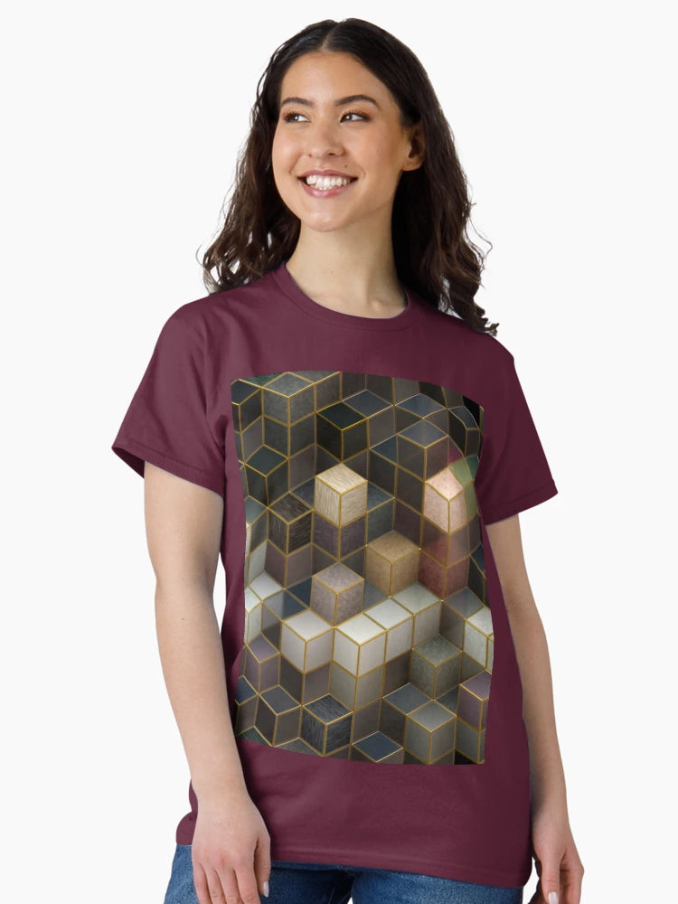 3D cubes pattern