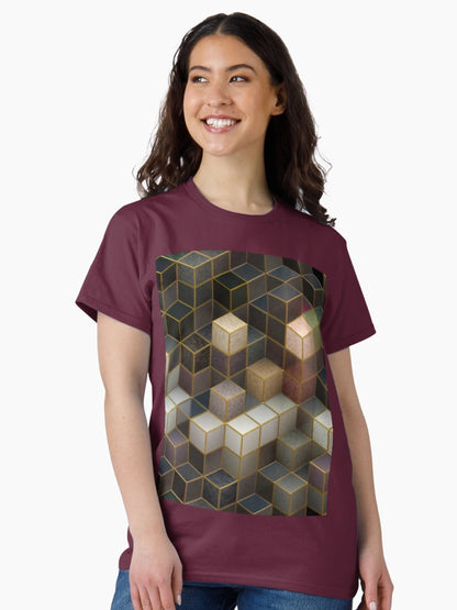 3D cubes pattern
