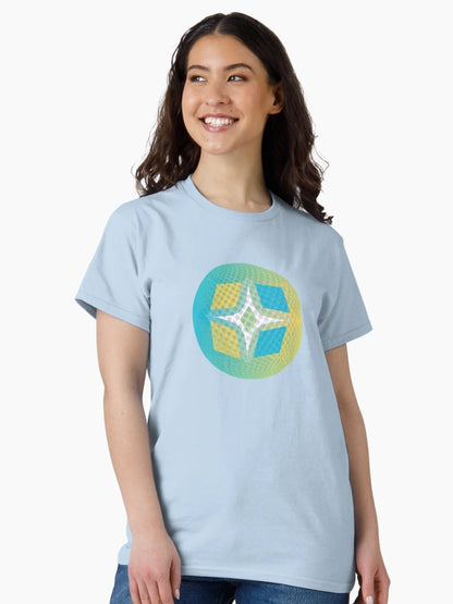 3D Polka Yellow Green