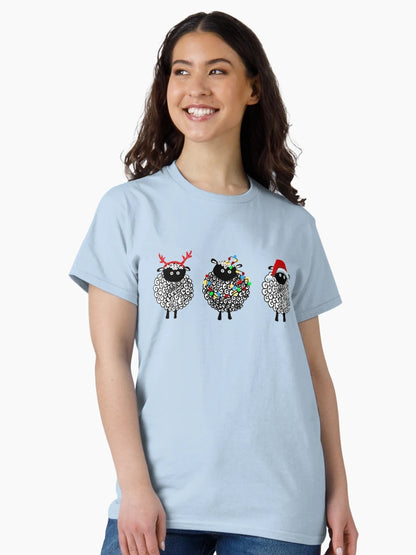 Festive Christmas sheep