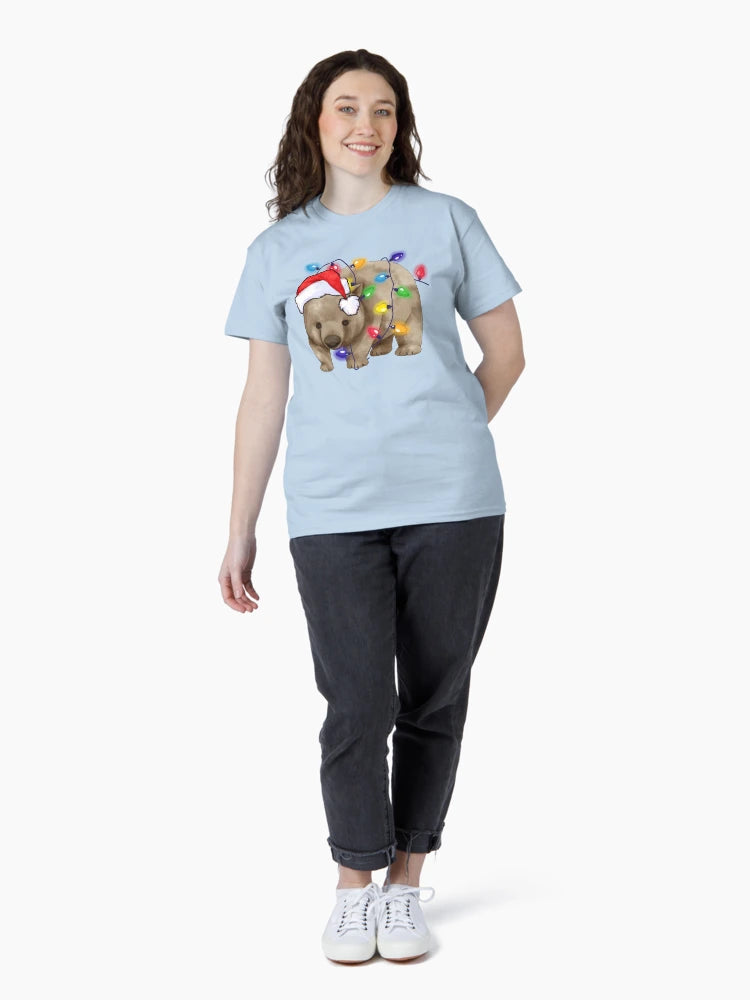 Extra Festive Wombat - Christmas Wombat Australian Christmas Gift Men Woman Kids.