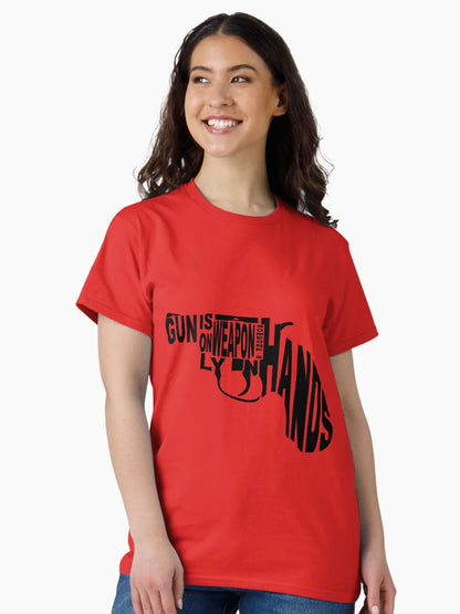 A gun is only a weapon in someone's hands