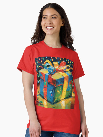 Festive Glow: Gift Wrapped in Lights