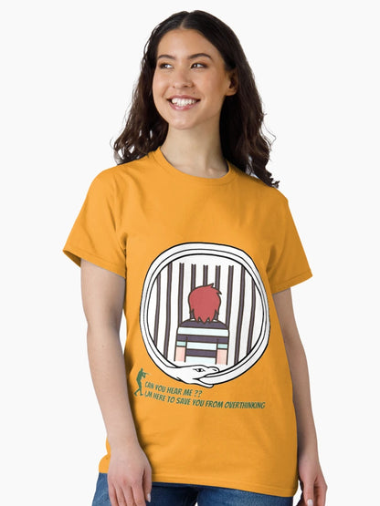 A shirt to help you stop overthinking and take care of yourself