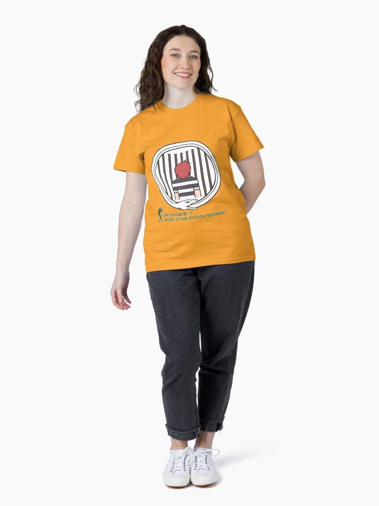 A shirt to help you stop overthinking and take care of yourself