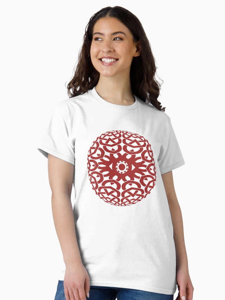 3D Celtic Sphere Design with Eye at the Center