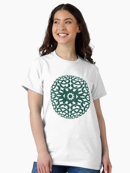 3D Celtic Sphere Design with Eye at the Center