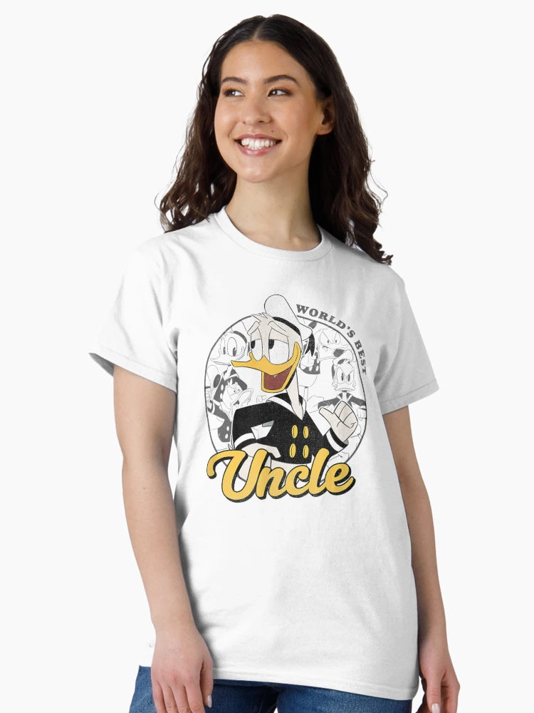 Donald Duck World's Best Uncle Circle Portrait