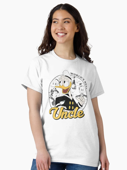 Donald Duck World's Best Uncle Circle Portrait