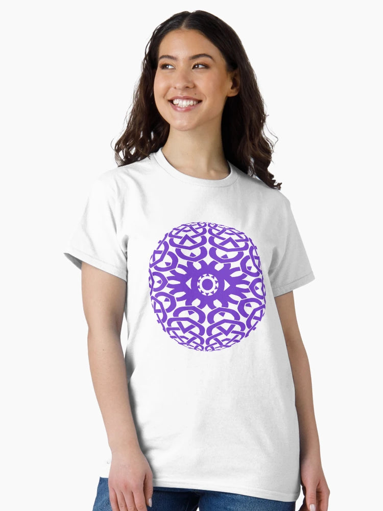 3D Celtic Sphere Design with Eye at the Center