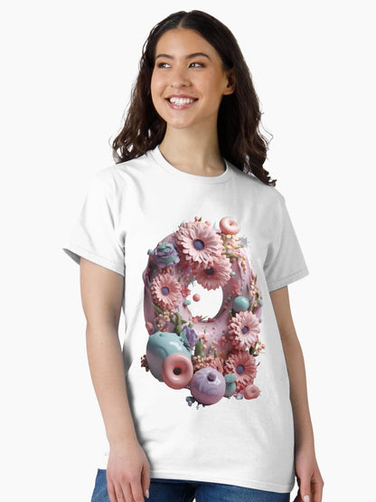 Dreamy Floral Donut - 3D Render in Pastel Colors