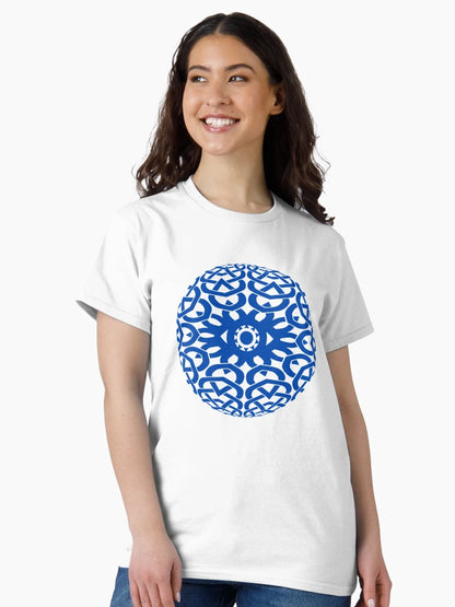 3D Celtic Sphere Design with Eye at the Center