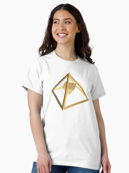 3D Pyramid - Trend color Samoan Sun