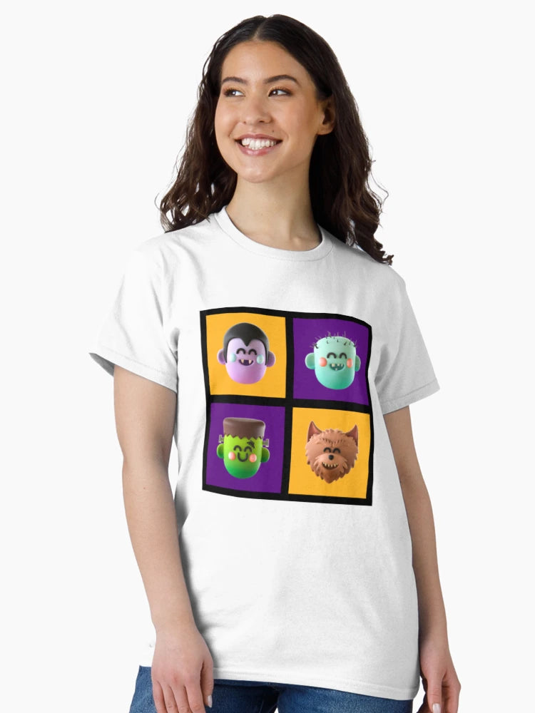 3D Cute Halloween Characters