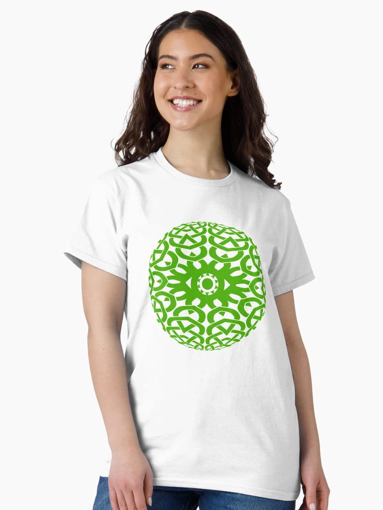 3D Celtic Sphere Design with Eye at the Center