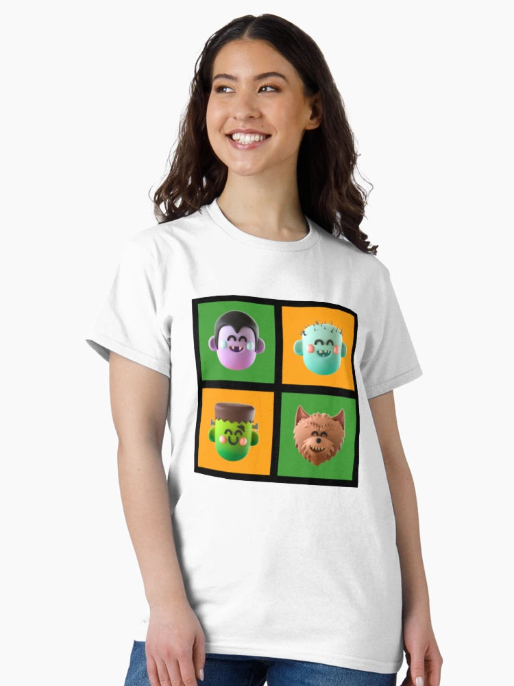 3D Cute Halloween Characters