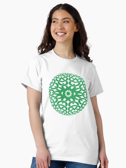 3D Celtic Sphere Design with Eye at the Center