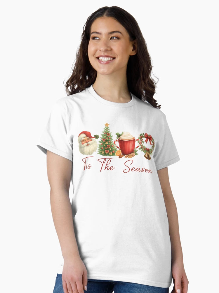 Festive Christmas Season Vintage Illustration