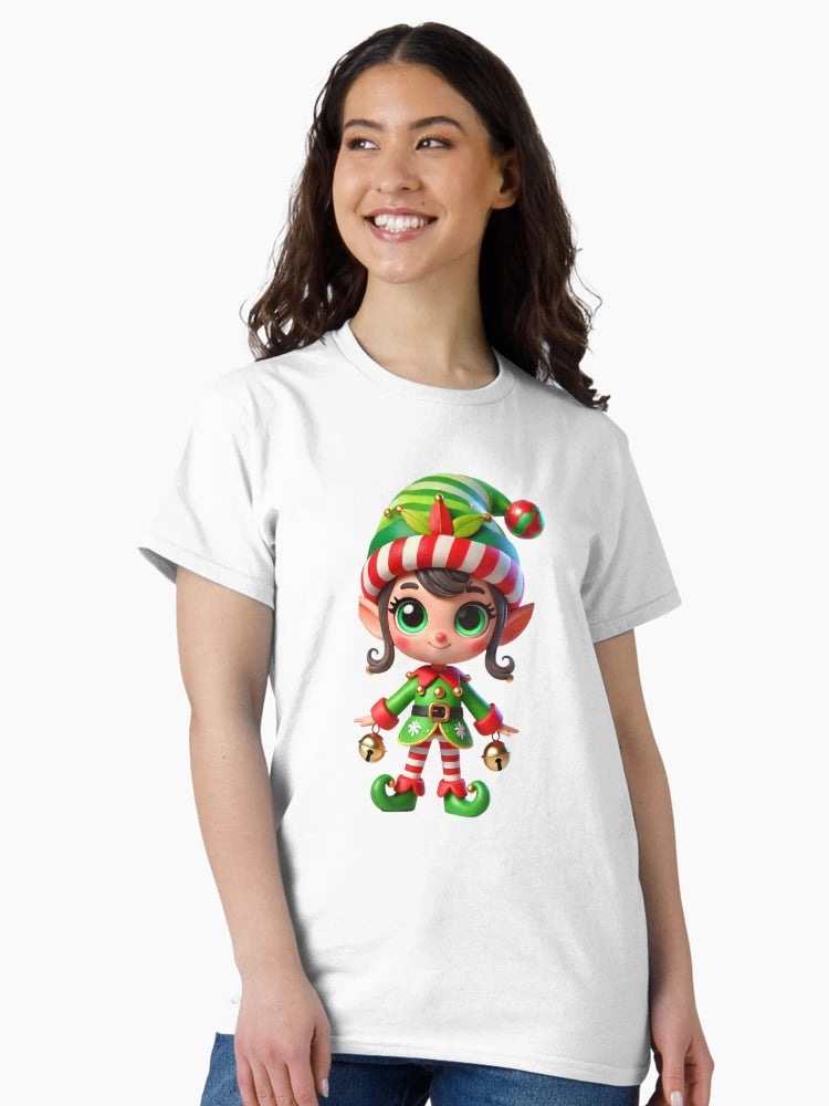 Adorable Christmas Elf Girl