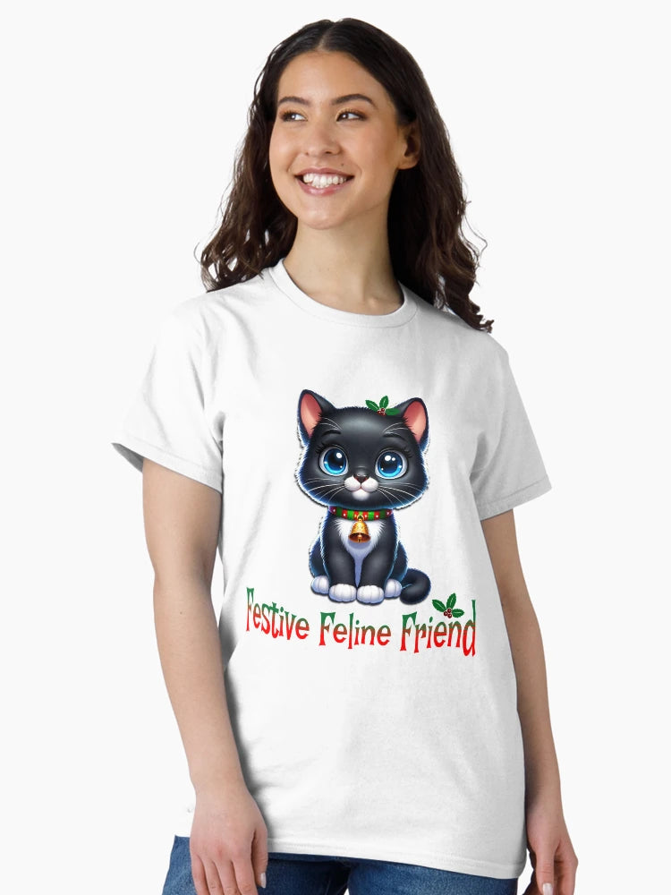 Festive Feline Friend Holiday Kitty Cat
