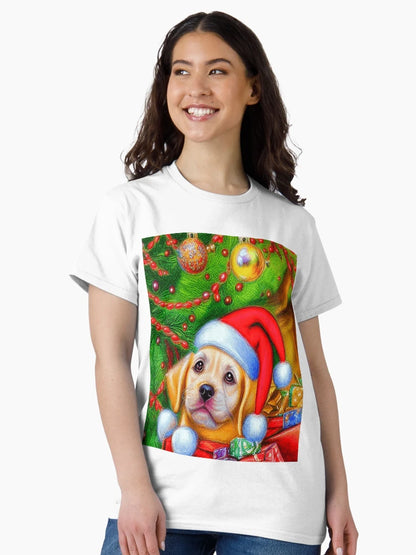 Adorable Christmas Puppy