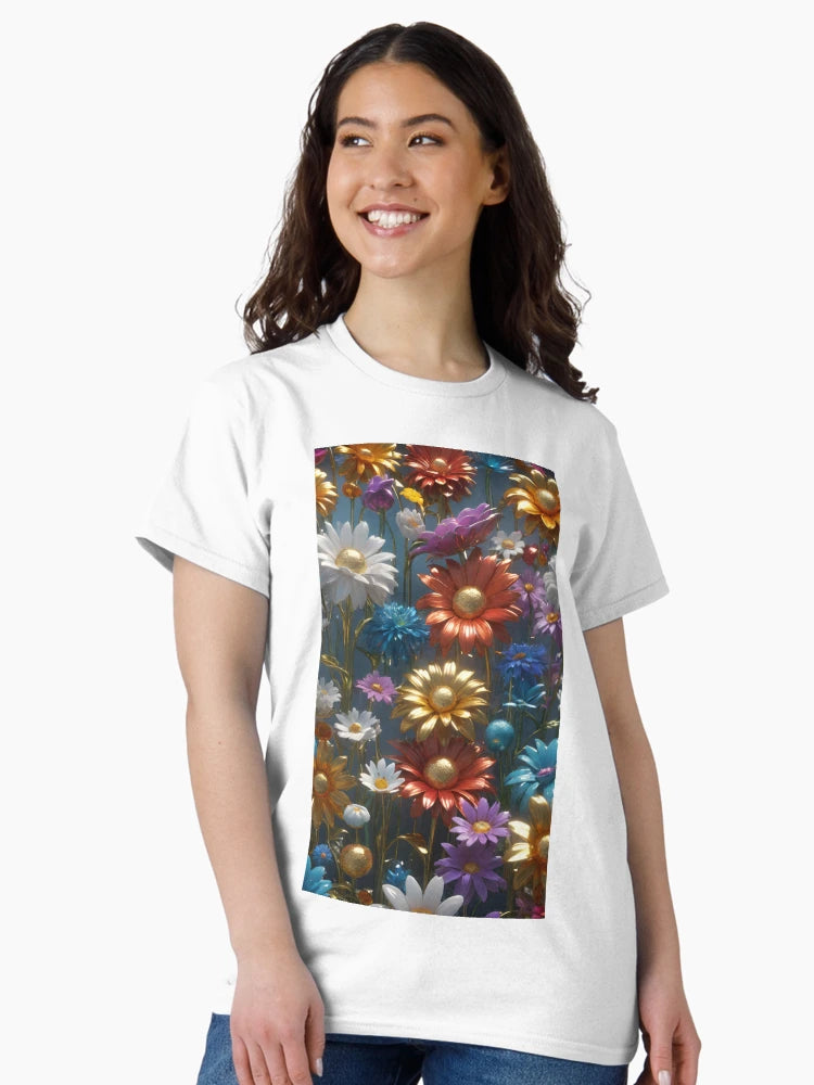 3d Colorful Flowers Backgroun, Floral Pattern
