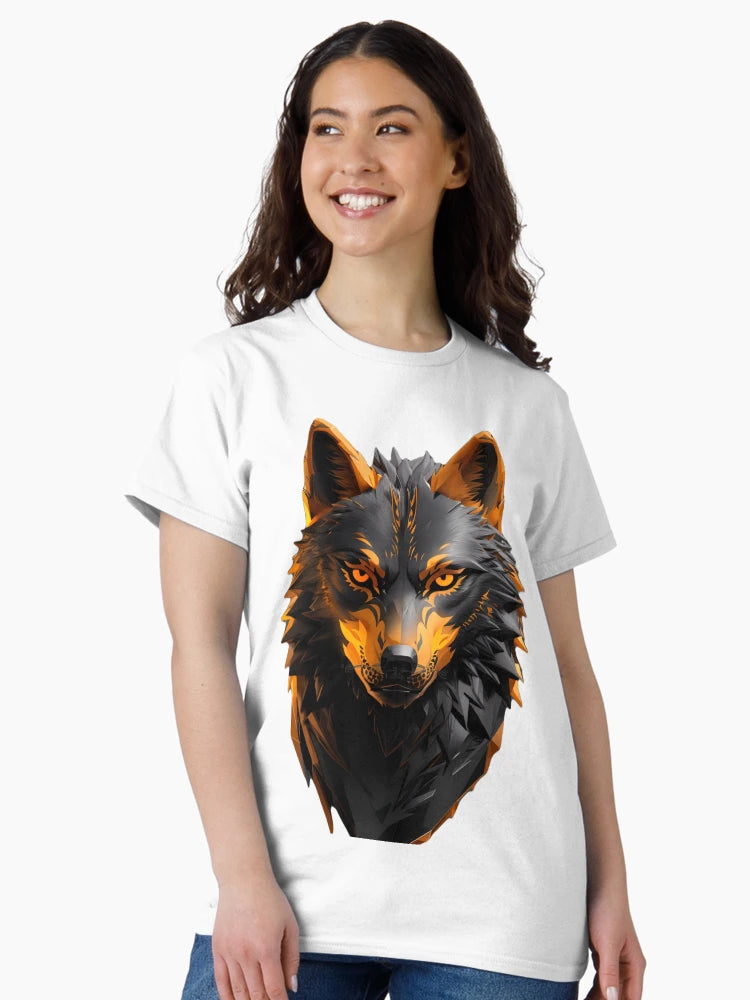 3d wolf design