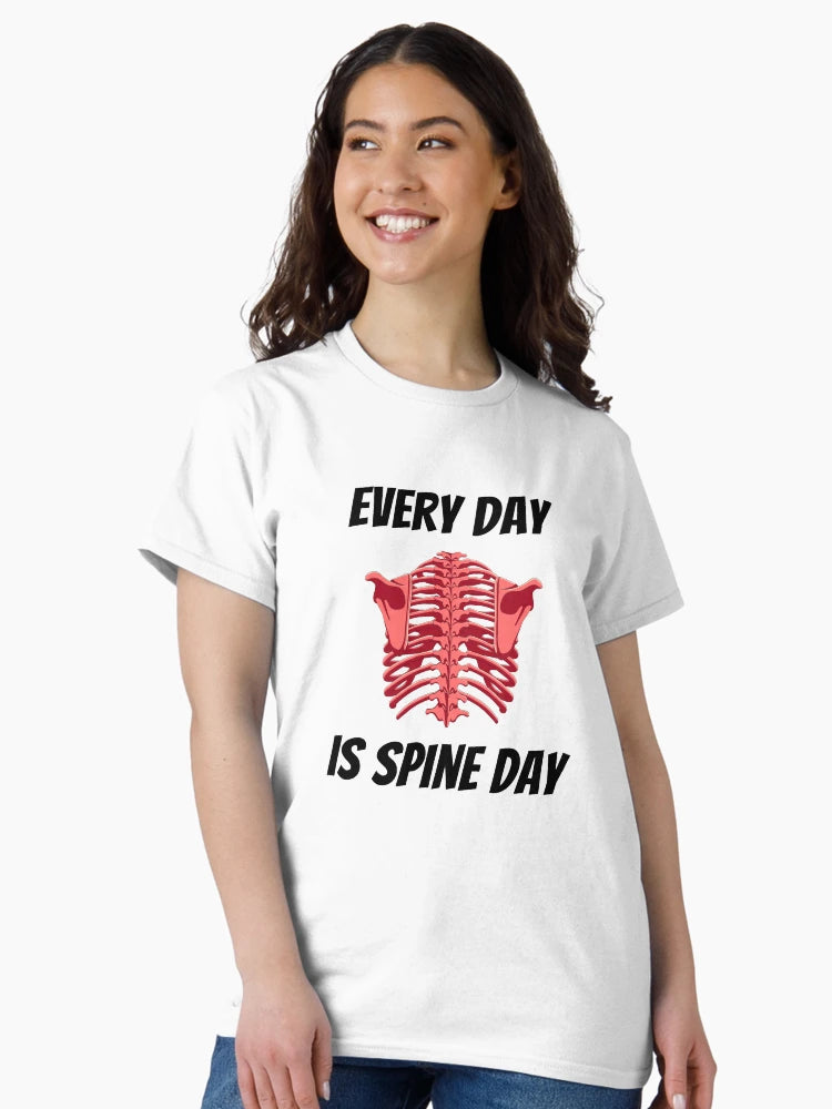 Every Day is Spine Day design