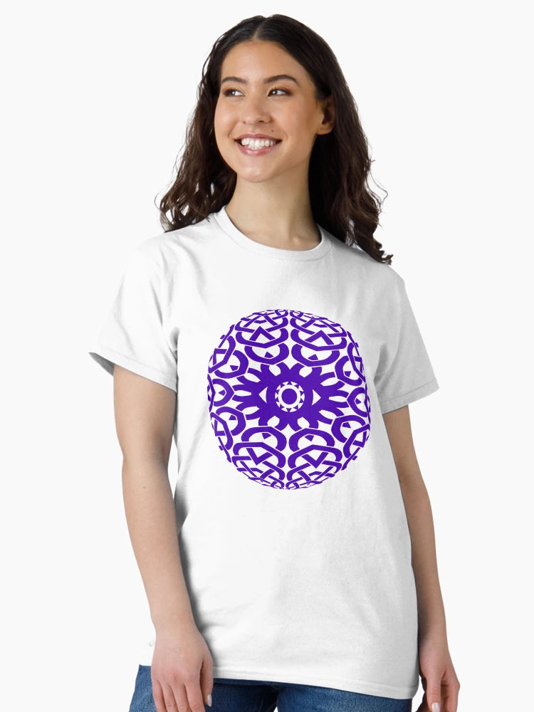 3D Celtic Sphere Design with Eye at the Center