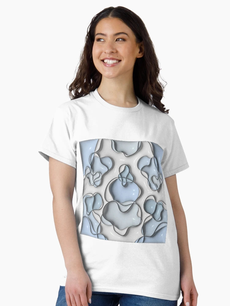 abstract background with bubbles, vector abstract 3d object background