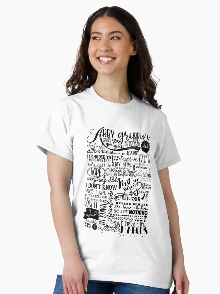 Abby Griffin, first we survive (white version)