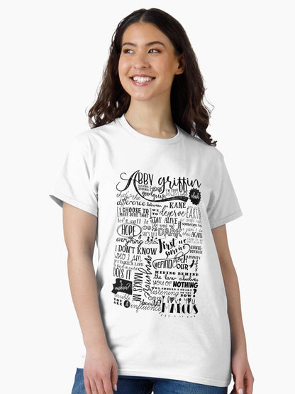 Abby Griffin, first we survive (white version)