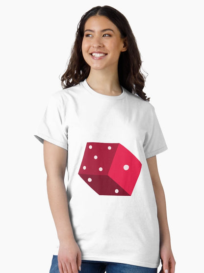 3D dice red