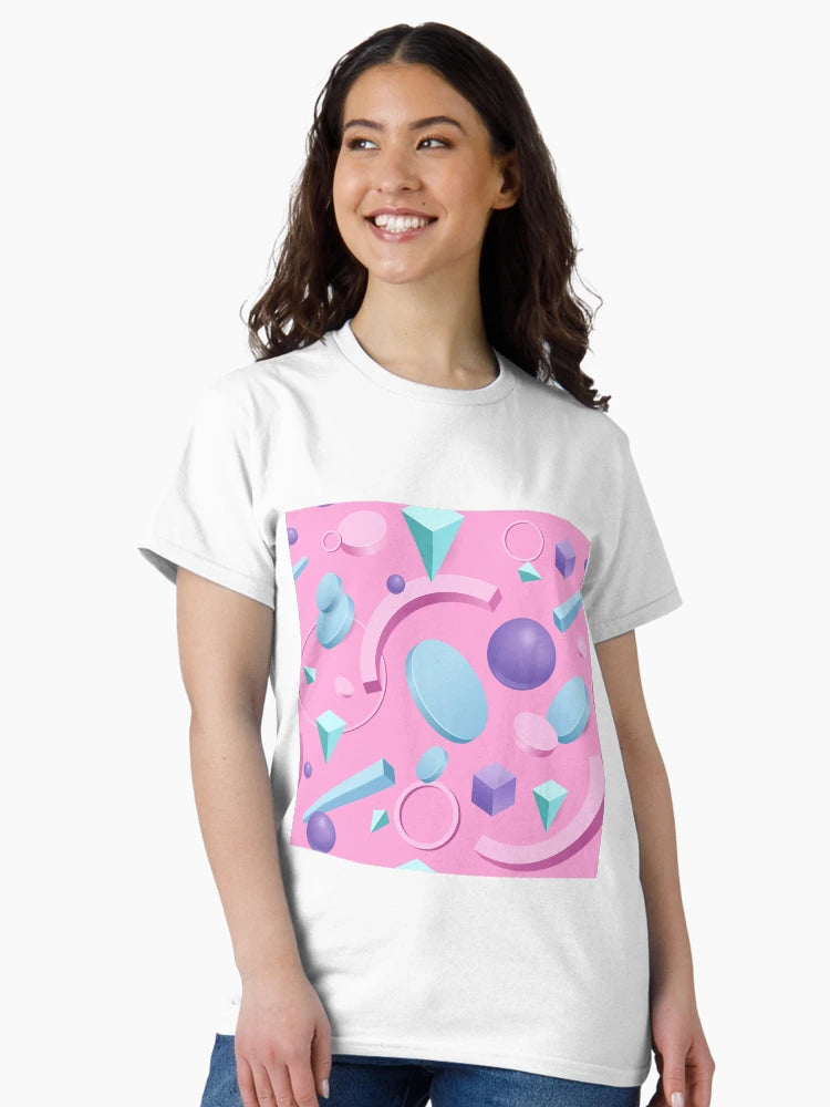 3D Shapes Background 2