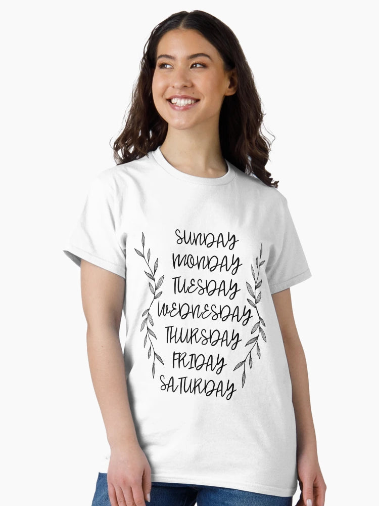 All Days Minimal Design (Black)