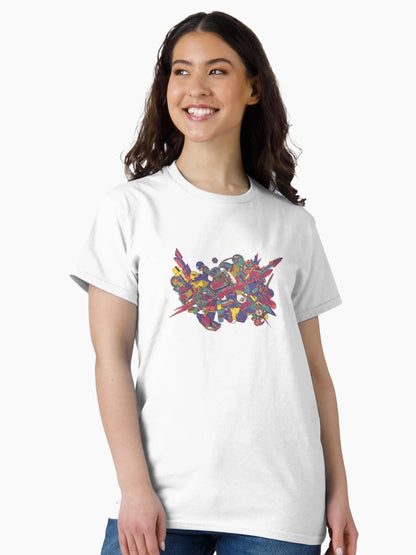 Explosion of colorful chaos