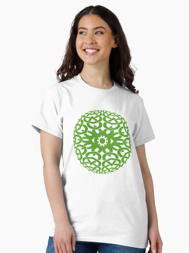 3D Celtic Sphere Design with Eye at the Center